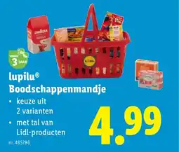 Lidl Lupilu Boodschappenmandje aanbieding