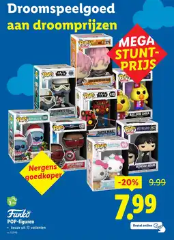Lidl Funko Pop figuren aanbieding