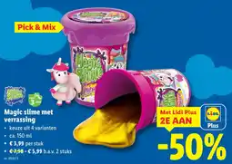 Lidl Magic Slime met Verrassing aanbieding