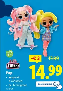Lidl LOL Tweens Pop aanbieding