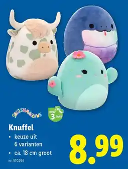 Lidl SquishMallows Knuffel aanbieding