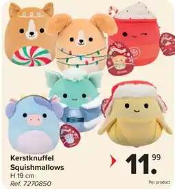 Carrefour Kerstknuffel Squishmallows aanbieding