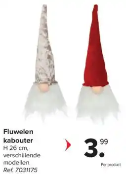 Carrefour Fluwelen Kabouter aanbieding