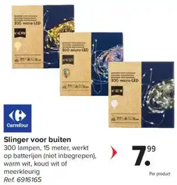 Carrefour Slinger voor buiten aanbieding