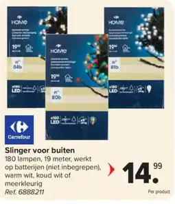 Carrefour Slinger voor buiten aanbieding