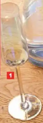 Carrefour Set van 4 Champagneglazen aanbieding