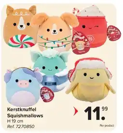 Carrefour Kerstknu el Squishmallows aanbieding