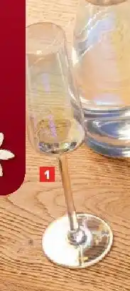 Carrefour Set van 4 champagneglazen - 20 cl aanbieding