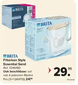 Carrefour Filterkan Style Essential Sand aanbieding