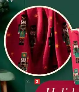 Carrefour Flanellen plaid - 130 x 170 cm aanbieding