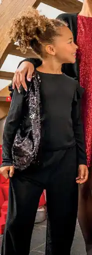 Carrefour T-shirt met lange mouwen of broek voor meisjes - van 4 tot 14 jaar aanbieding