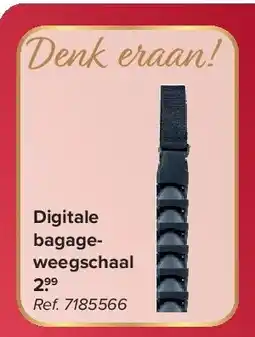 Carrefour Digitale bagageweegschaal aanbieding