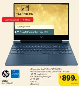 Carrefour hp Victus 15.6’’ Full HD aanbieding