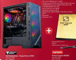 Carrefour Gamingdesktop - DragonShock 3050 aanbieding