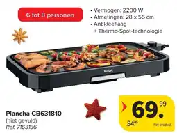 Carrefour Plancha CB631810 aanbieding