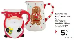 Carrefour Keramische karaf kabouter aanbieding