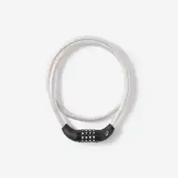 Decathlon Spiraalslot voor fietsaccessoires 120 met cijferslot aanbieding