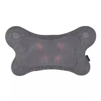 Decathlon iPuffy massagekussen grijs met keuze uit 2D- en 3D-massagefunctie aanbieding