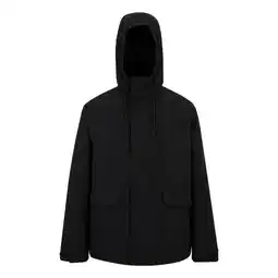 Decathlon Heren Sterlings Geïsoleerde Waterdichte Jas (Zwart) aanbieding