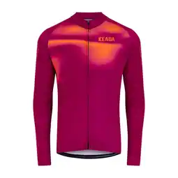 Decathlon Heren lange mouw fietsshirt - Onwards Three aanbieding