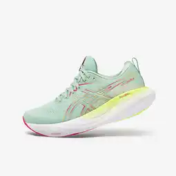 Decathlon Hardloopschoenen voor dames Gel-Ziruss 8 groen aanbieding