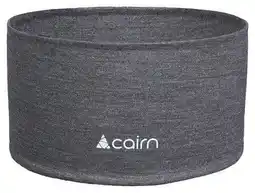 Decathlon Cairn Merino Unisex Hoofdband - Zwart Gemêleerd aanbieding
