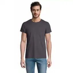 Decathlon Heren Pioneer Biologisch Katoenen TShirt (Muis Grijs Effen) aanbieding
