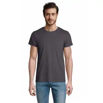 Decathlon Heren Pioneer Biologisch Katoenen TShirt (Muis Grijs Effen) aanbieding