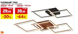 Hubo PLAFONDLAMP TRAIL aanbieding