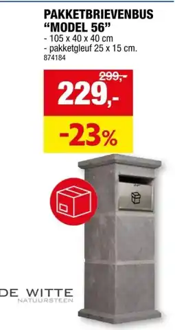 Hubo PAKKETBRIEVENBUS MODEL 56 aanbieding