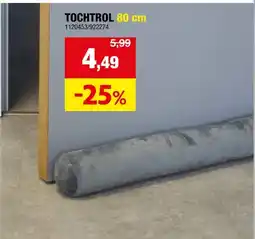 Hubo Tochtrol 80x8 cm antraciet aanbieding