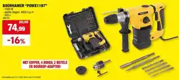 Hubo Powerplus POWX1197 boorhamer 1500W aanbieding