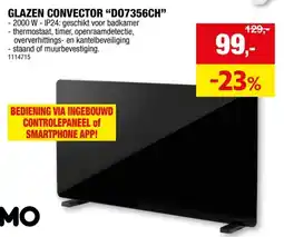 Hubo DOMO DO7356CH wifi convectorkachel 2000W zwart aanbieding