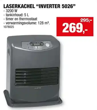Inverter 5026 laserkachel 3200W