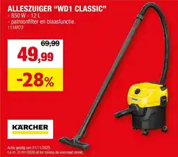 Hubo WD 1 Classic alleszuiger aanbieding