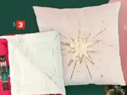 Carrefour Flanellen plaid met sherpa voering aanbieding