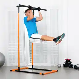 Decathlon Tractie- en fitnessstang met oefengids InnovaGoods aanbieding