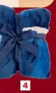 Carrefour Plaid met Sherpa Voering Stitch aanbieding