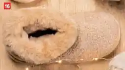 Carrefour Booties met gevoerde omgeslagen rand voor dames aanbieding