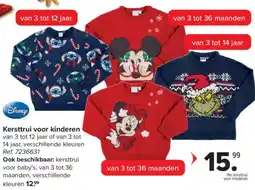 Carrefour Kersttrui voor Kinderen aanbieding
