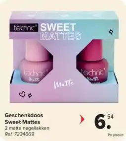 Carrefour Geschenkdoos Sweet Mattes aanbieding