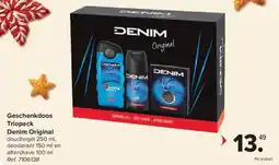 Carrefour Geschenkdoos Triopack Denim Original aanbieding