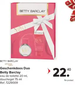 Carrefour Geschenkdoos Duo Betty Barclay aanbieding