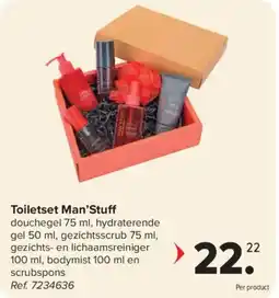 Carrefour Toiletset Man'Stuff aanbieding