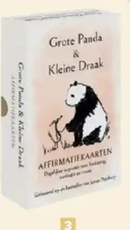 Carrefour Grote Panda & Kleine Draak aanbieding