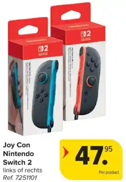 Carrefour Joy Con Nintendo Switch 2 aanbieding