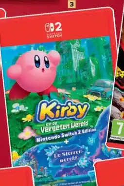 Carrefour Nintendo Switch 2 Kirby en de Vergeten Wereld aanbieding