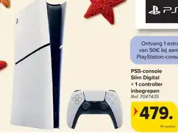 Carrefour PS5-console Slim Digital + 1 controller inbegrepen aanbieding
