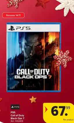 Carrefour PS5 Call of Duty Black Ops 7 aanbieding