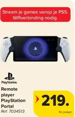 Carrefour Remote player PlayStation Portal aanbieding